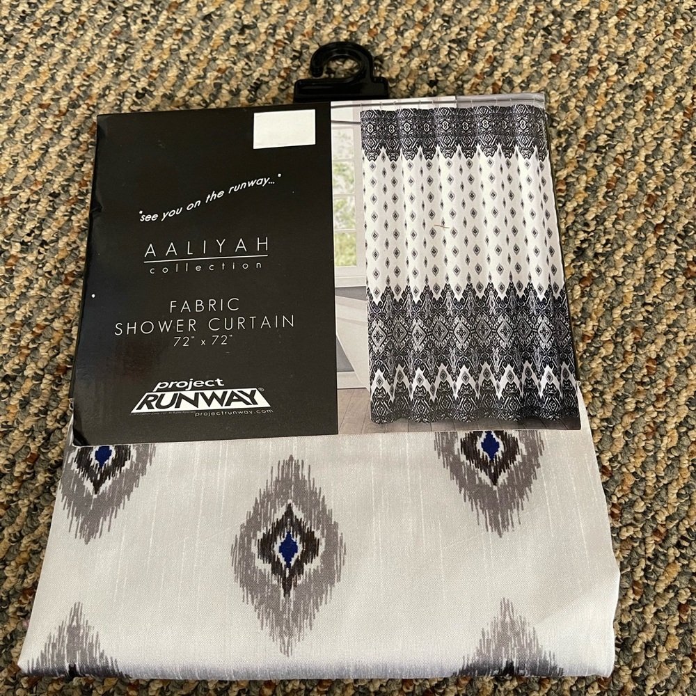 Project Runway Aaliyah Fabric Shower Curtain